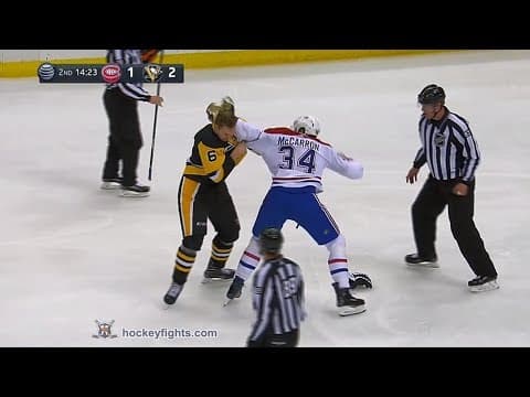 M. McCarron (MON) vs. J. Oleksiak (PIT)