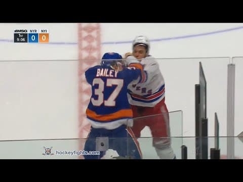 T. DeAngelo (NYR) vs. C. Bailey (NYI)