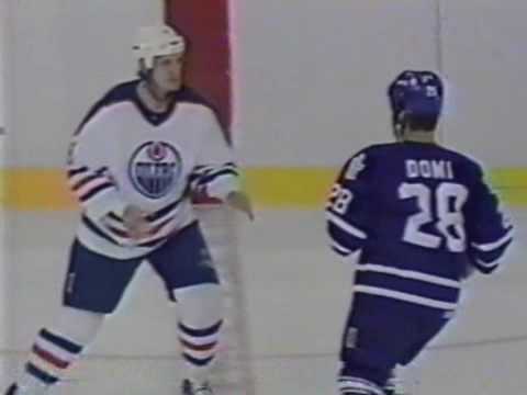 T. Domi (TOR) vs. D. Bonvie (EDM)