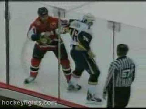 A. Peters (BUF) vs. B. McGrattan (OTT)