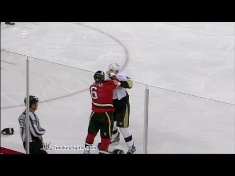 D. Engelland (PIT) vs. B. McGrattan (CAL)