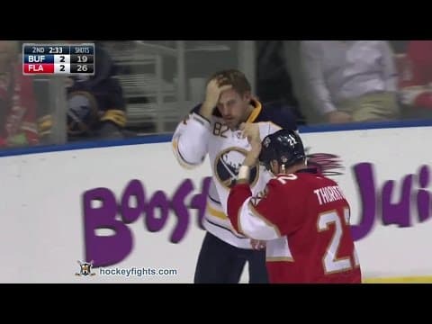 M. Foligno (BUF) vs. S. Thornton (FLA)