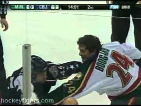 D. Boogaard (MIN) vs. J. Shelley (CBJ)