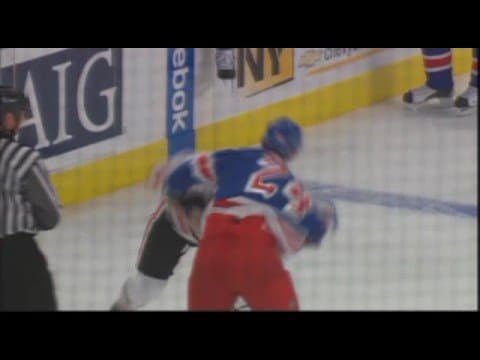 C. Fraser (CHI) vs. R. Callahan (NYR)