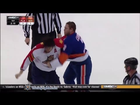 E. Gudbranson (FLA) vs. M. Carkner (NYI)