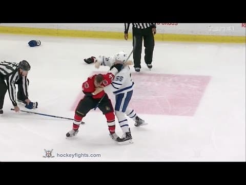 A. Nielsen (TOR) vs. J. Pageau (OTT)