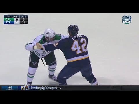 J. Benn (DAL) vs. D. Backes (STL)