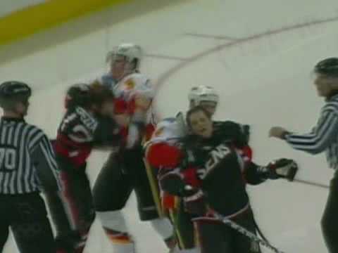 D. Phaneuf (CAL) vs. J. Spezza (OTT)