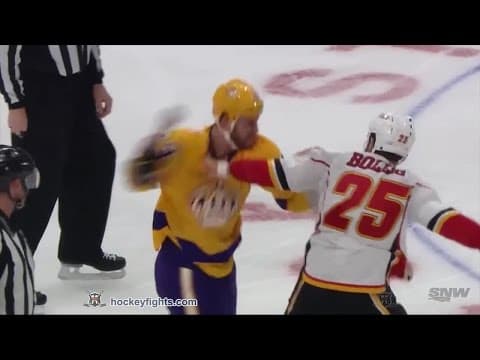 B. Bollig (CAL) vs. K. Clifford (LAK)