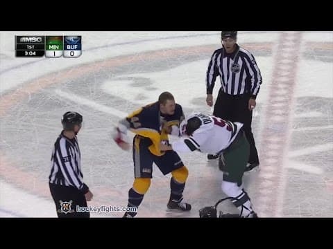 M. Dumba (MIN) vs. N. Deslauriers (BUF)