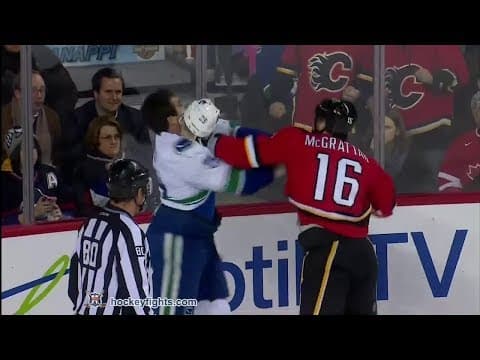 T. Sestito (VAN) vs. B. McGrattan (CAL)