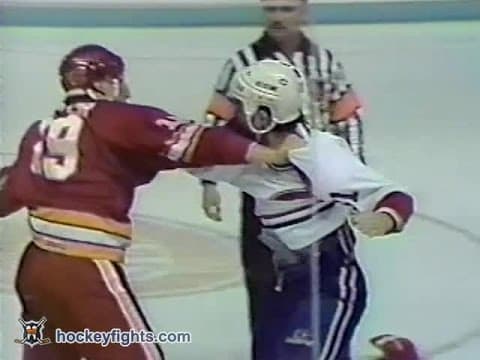 T. Hunter (CAL) vs. J. Kordic (MON)