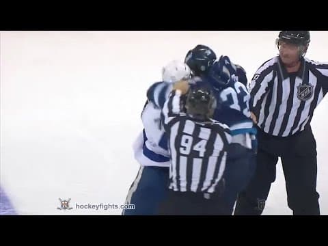 R. Gudas (TBL) vs. D. Byfuglien (WPG)