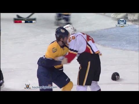 S. Begin (CAL) vs. R. Clune (NSH)