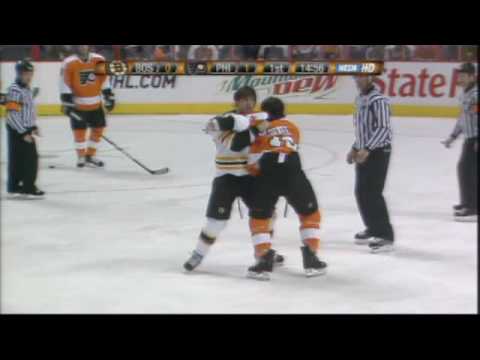 S. Montador (BOS) vs. D. Carcillo (PHI)