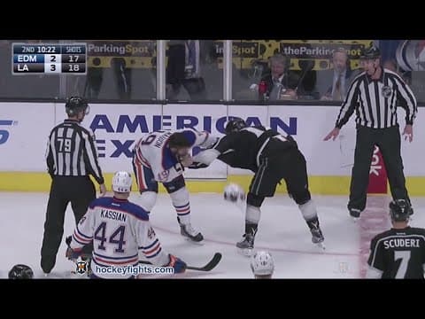 P. Maroon (EDM) vs. M. Lucic (LAK)