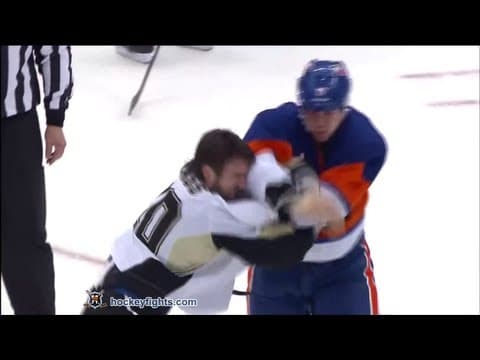 T. Glass (PIT) vs. M. Martin (NYI)