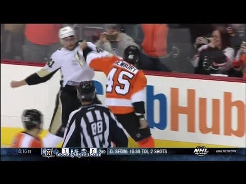 R. Bortuzzo (PIT) vs. K. Newbury (PHI)