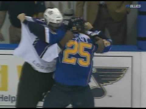 W. Simmonds (LAK) vs. Y. Stastny (STL)