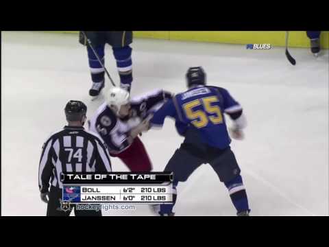 J. Boll (CBJ) vs. C. Janssen (STL)