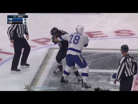 L. Witkowski (TBL) vs. K. Clifford (LAK)