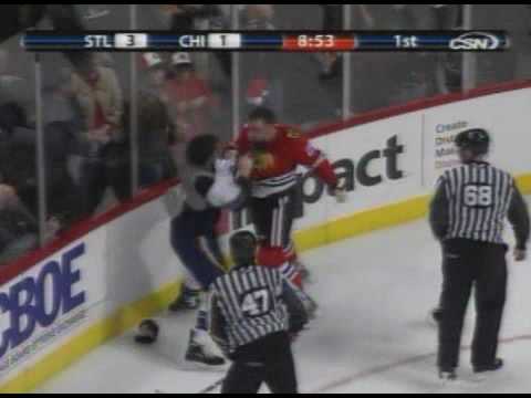 D. Backes (STL) vs. C. Barker (CHI)