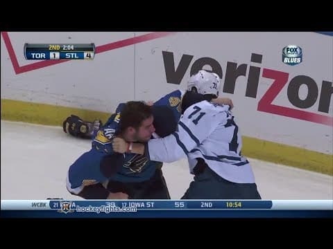 D. Clarkson (TOR) vs. R. Polak (STL)