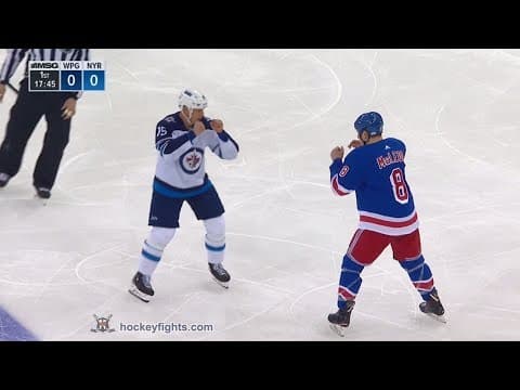 M. Hendricks (WPG) vs. C. McLeod (NYR)