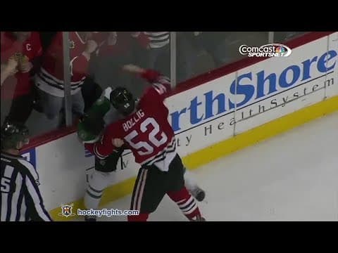 A. Roussel (DAL) vs. B. Bollig (CHI)