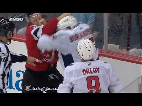 A. Burakovsky (WAS) vs. B. Coleman (NJD)