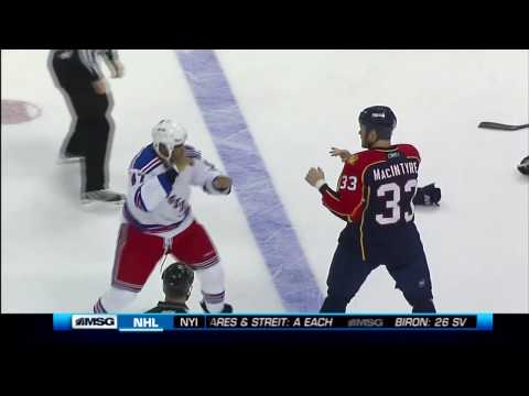 D. Brashear (NYR) vs. S. MacIntyre (FLA)