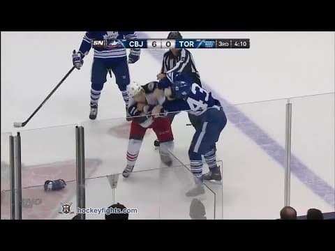 M. Calvert (CBJ) vs. N. Kadri (TOR)