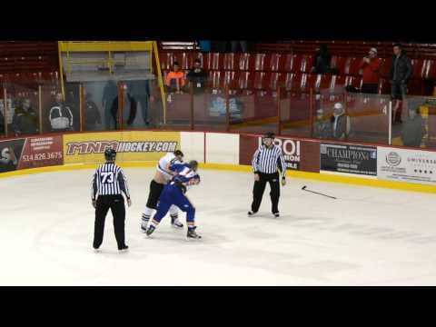 P. Bernier (MAR) vs. M. Sanon (LAV)