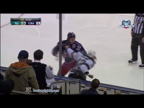 M. Pelech (SJS) vs. J. Boll (CBJ)