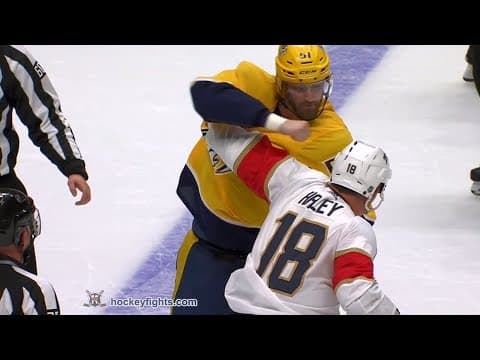 M. Haley (FLA) vs. A. Watson (NSH)