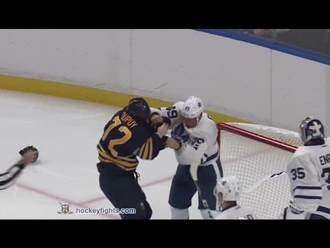 R. Clune (TOR) vs. J. Dupuy (BUF)