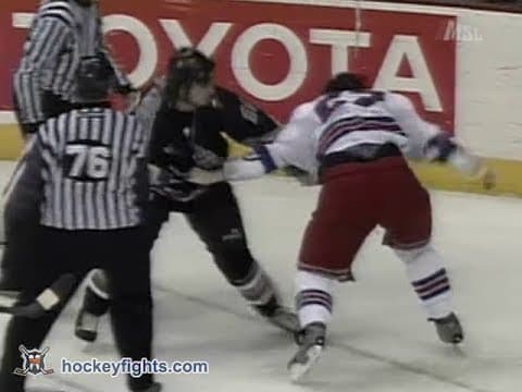 B. Mironov (NYR) vs. M. Pettinger (WAS)