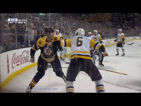 J. Oleksiak (PIT) vs. Z. Chara (BOS)