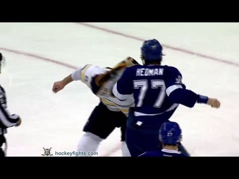 M. Foligno (BUF) vs. V. Hedman (TBL)