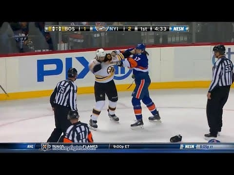 A. McQuaid (BOS) vs. M. Martin (NYI)