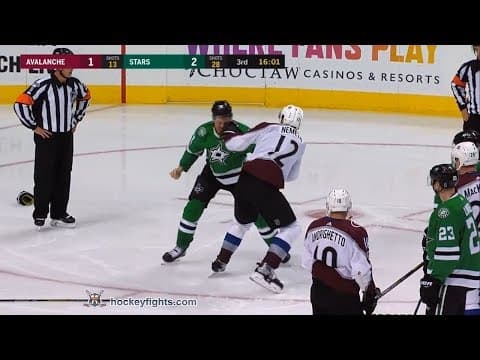 P. Nemeth (COL) vs. T. Seguin (DAL)