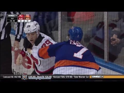 R. Clowe (NJD) vs. M. Carkner (NYI)