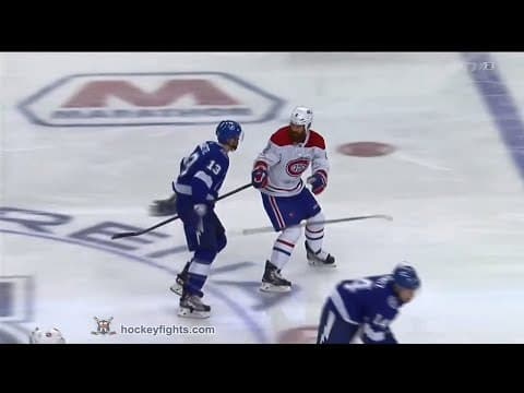 J. Benn (MON) vs. C. Paquette (TBL)