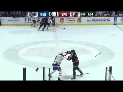 J. Faith (SPO) vs. S. Mahovlich (REG)