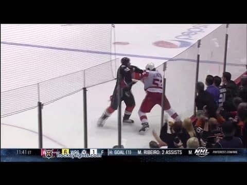 J. Ericsson (DET) vs. R. Getzlaf (ANA)