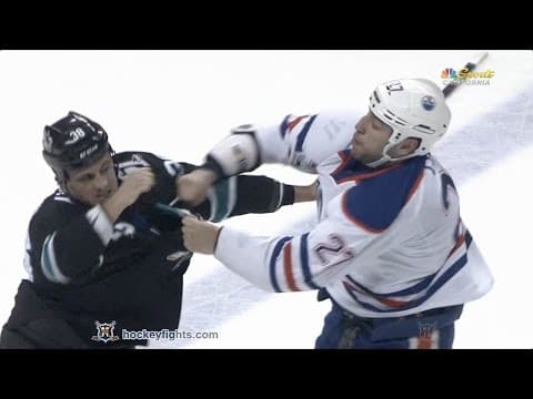 M. Lucic (EDM) vs. M. Haley (SJS)