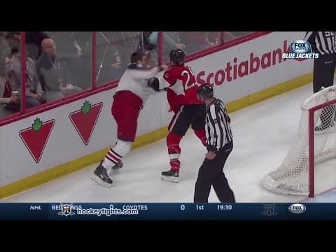 D. Prout (CBJ) vs. C. Neil (OTT)