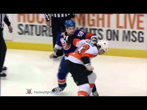 D. Carcillo (PHI) vs. M. Haley (NYI)