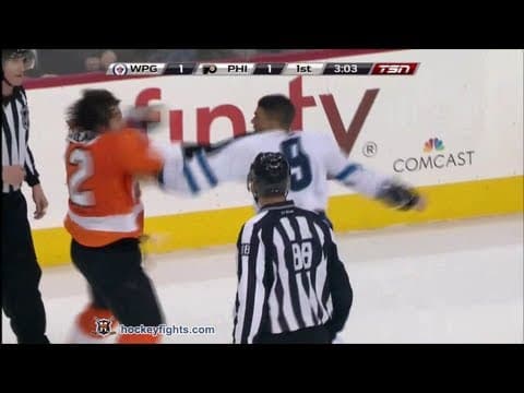 E. Kane (WPG) vs. L. Schenn (PHI)