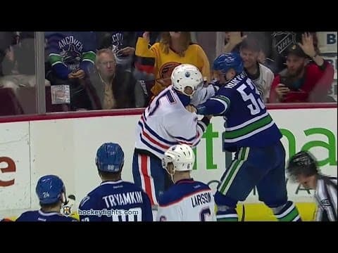 D. Nurse (EDM) vs. B. Horvat (VAN)